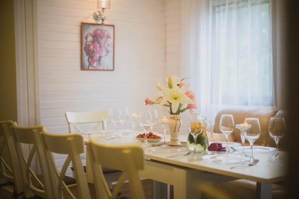 Уютный дом для отдыха или праздника