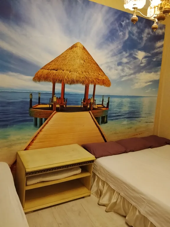 Дом замок с видом на море и горы