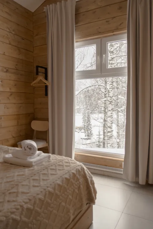 Атмосферный дом на горе в Шерегеше