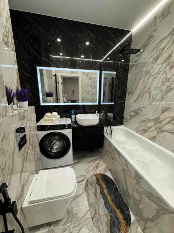 Уютная квартира с дизайнерским ремонтом на левобережье