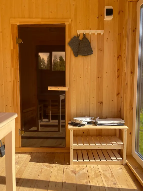 Коттедж Современный дом с баней у водохранилища — Лопотово