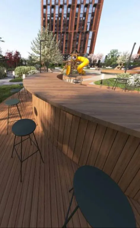 Роскошная уютная квартира с огромными окнами в тихий двор