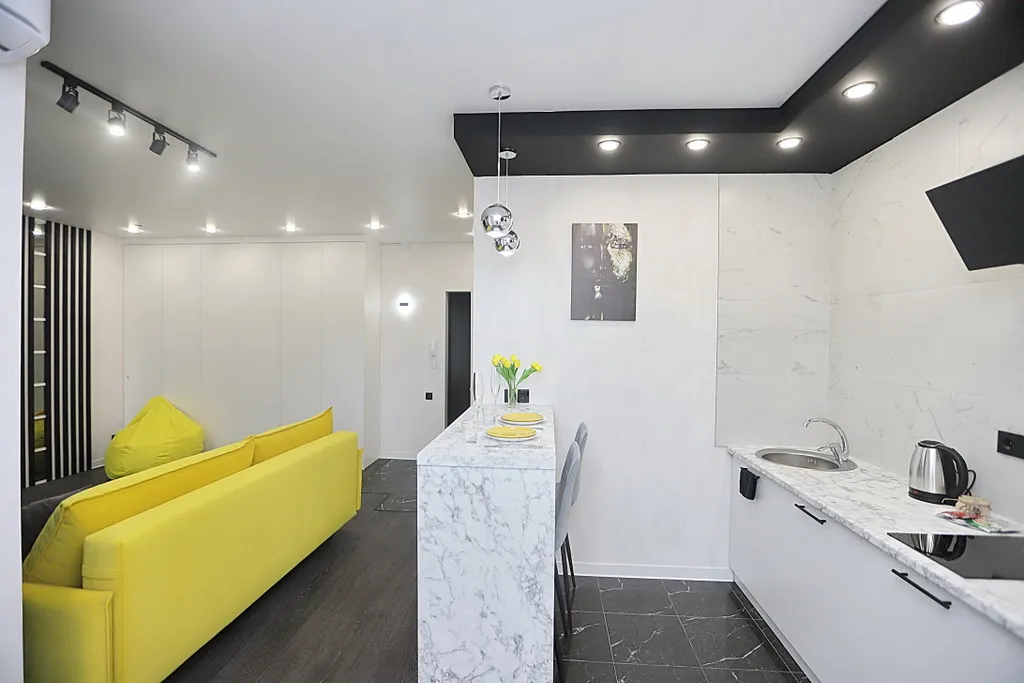 Апартаменты в центре с большой ванной