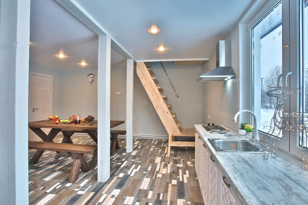 Коттедж Тёплый коттедж с баней на очень большой уединённой территории — Кротово