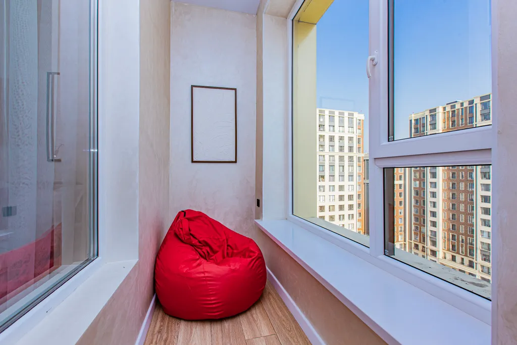 Квартира Студия 1 с шикарным видом и лоджией ЖК Еstet — Алматы