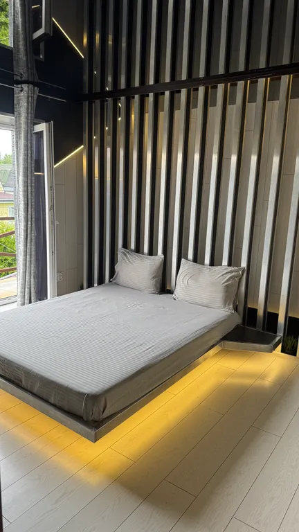 Кайфовая вилла love с русской баней и теплым бассейном в Петергофе