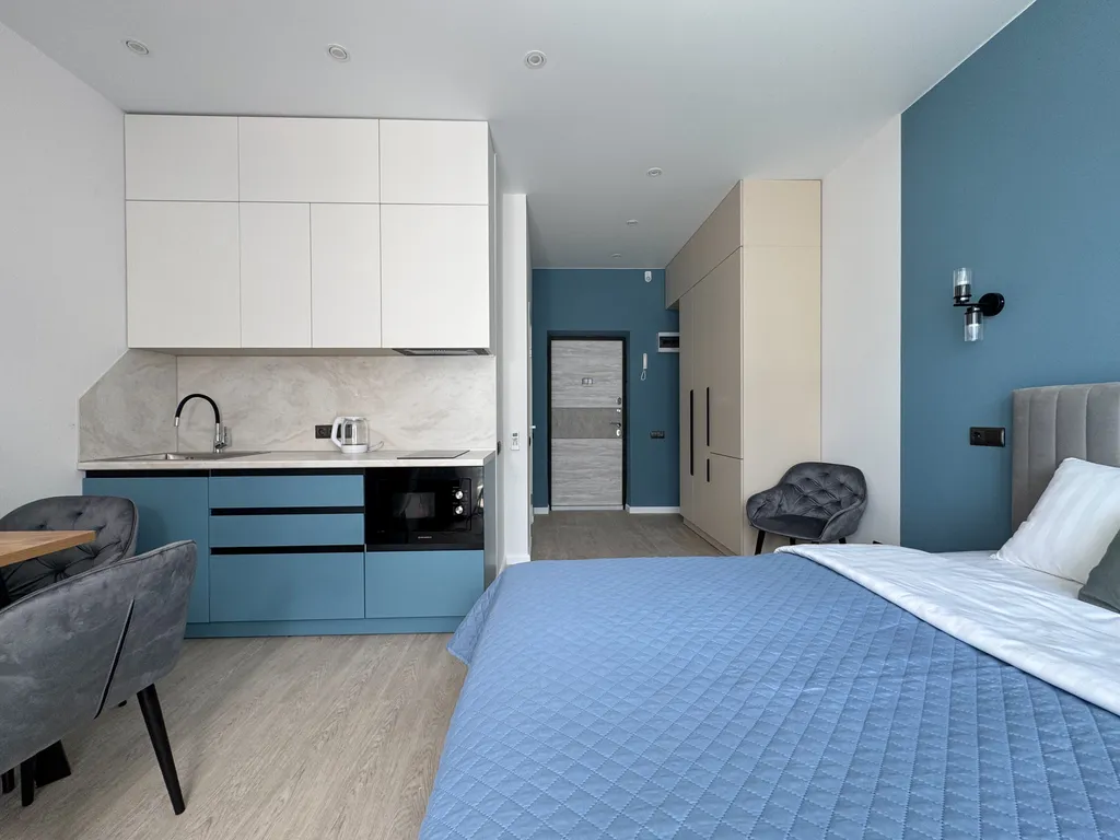 Студия с видом на море