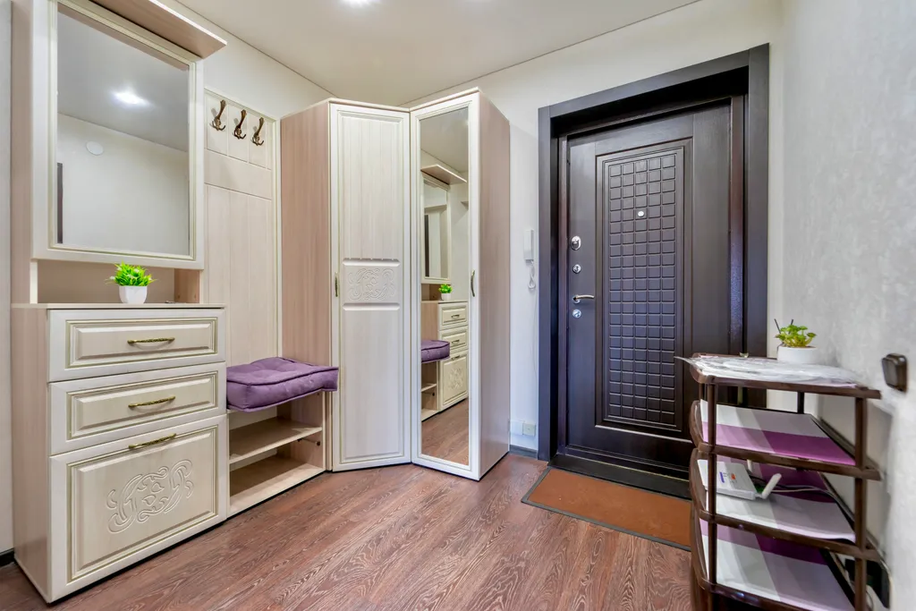 Видовая просторная до 6 гостей евродвушка с потрясающим видом с 22 эт