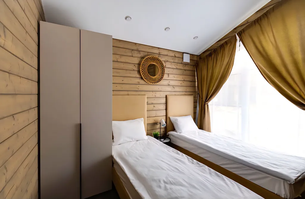 Коттедж Эко-Дом с Панорамными окнами на лес и террасой — Можайск