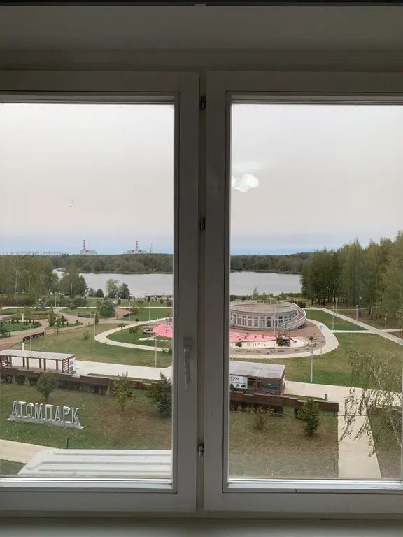 Уютная квартира с видом на водохранилище и атомпарк