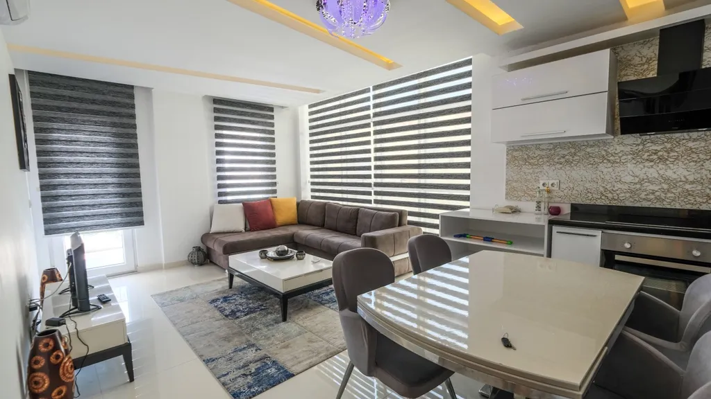 Просторная квартира для семьи в районе Клеопатра в комплексе Бестхоум — аренда посуточно в Аланья