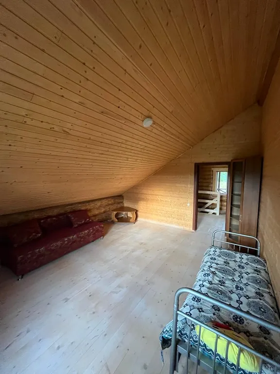 Зимний дом из бревна