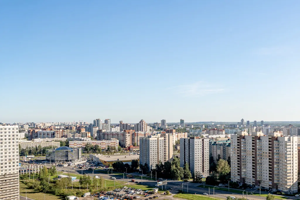Квартира Квартира Уютнaя и сoвременная кваpтирa в новoм доме — Санкт-Петербург