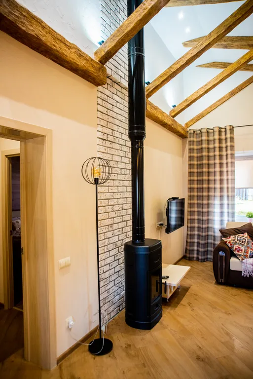 Дом у соснового леса со всеми удобствами