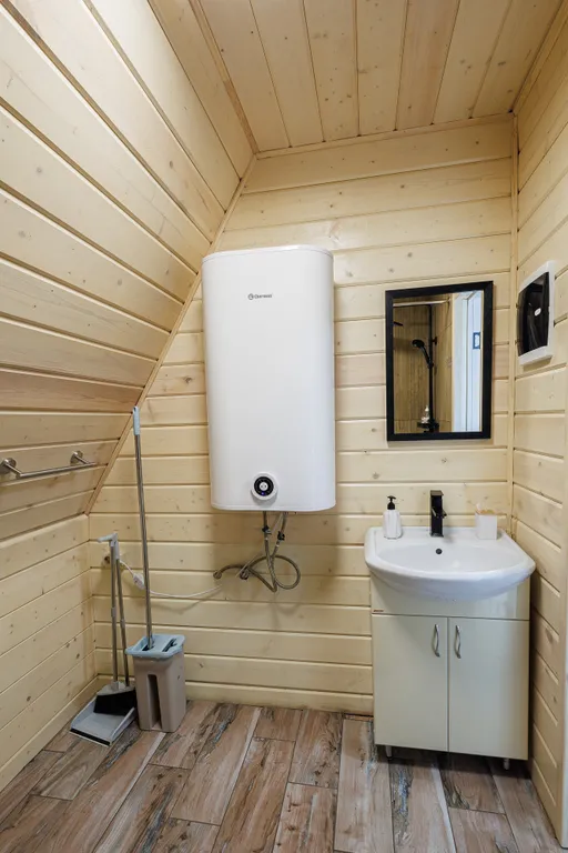 Коттедж Коттедж А-фрейм для отдыха в дубовом лесу — Кузяево