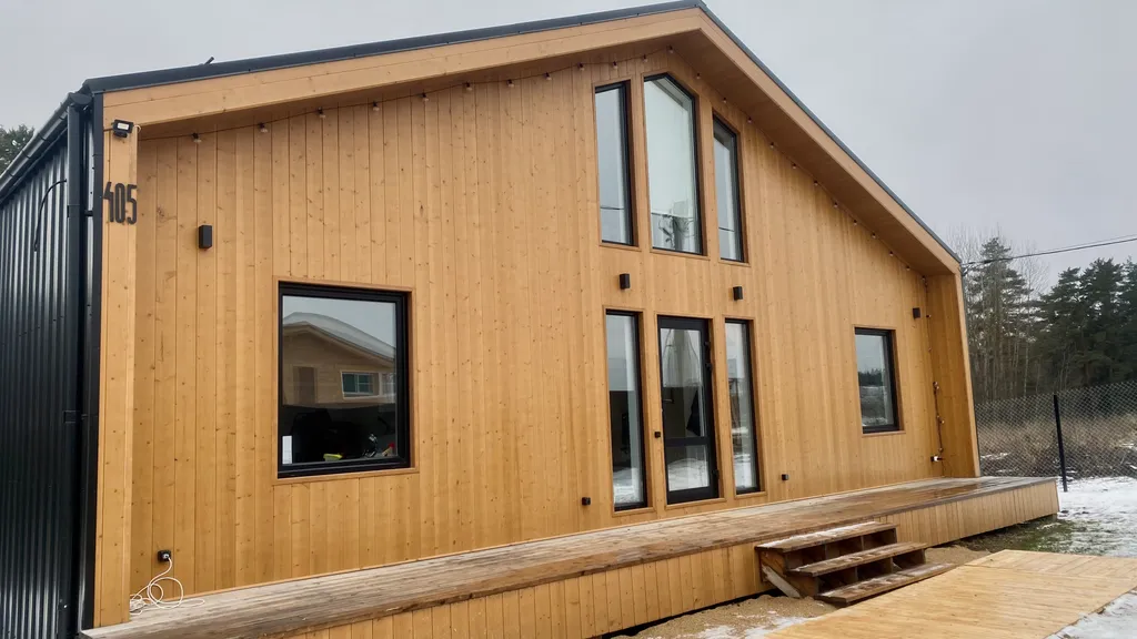 Тишина и релакс в новом уютном доме у леса