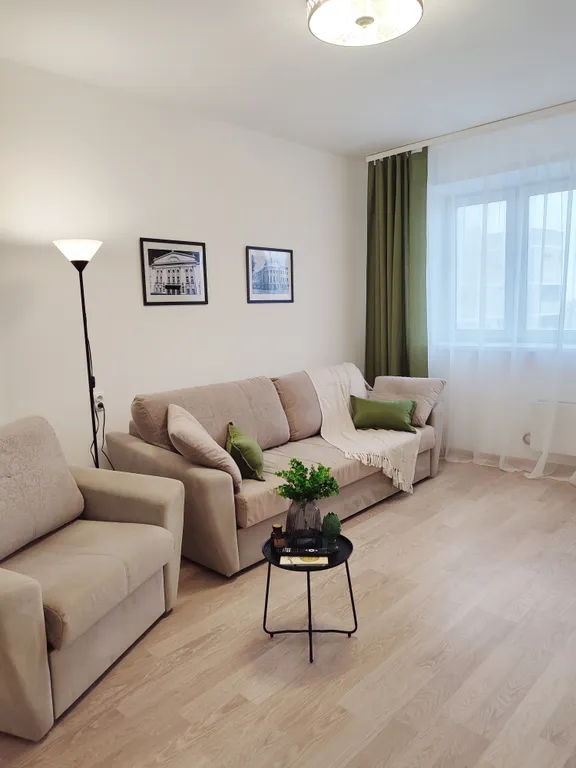 Апартамент с видом на Волгу