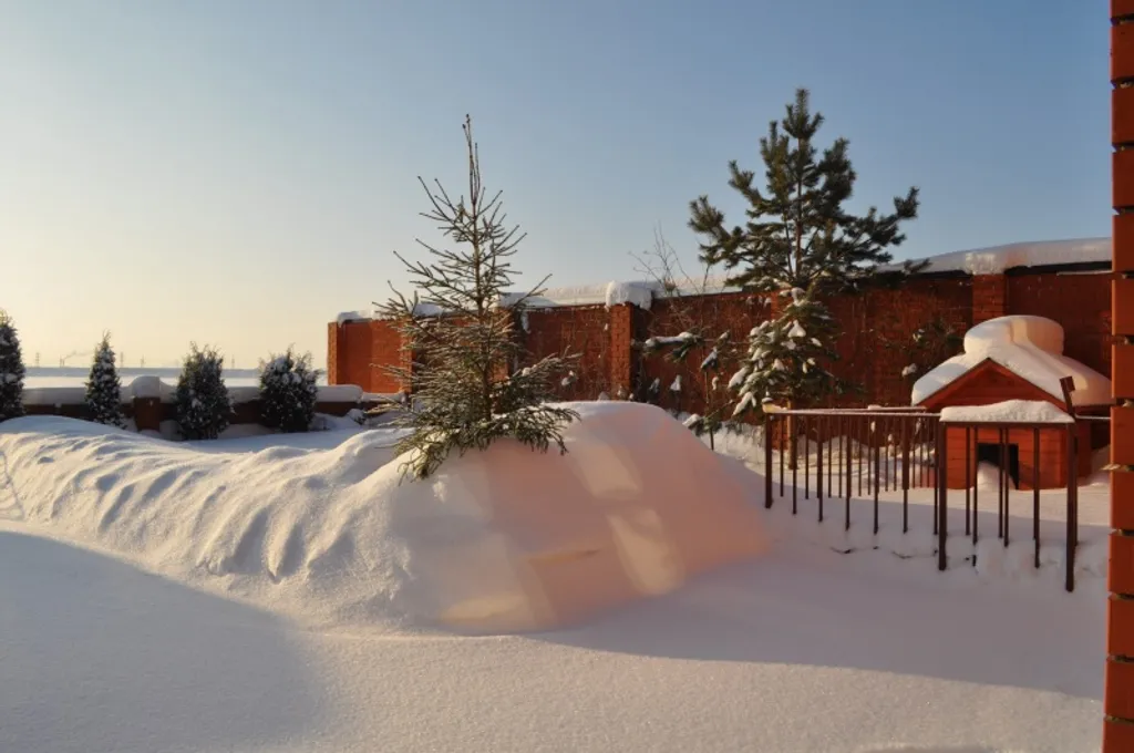 Дом-коттедж на берегу реки