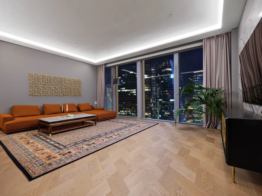 Просторный апарт с шикарным видом на башни