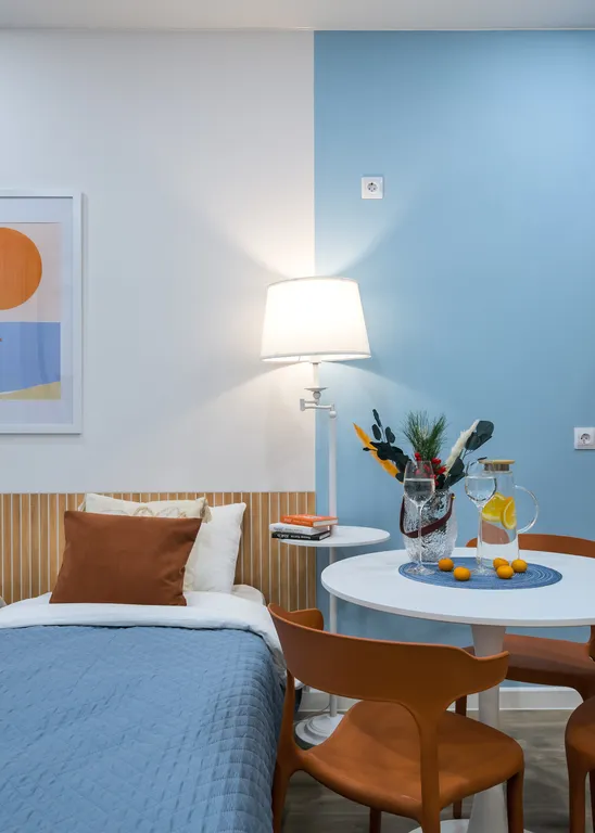 Квартира Квартира Teplo apartments студия на Среднерогатской — Санкт-Петербург