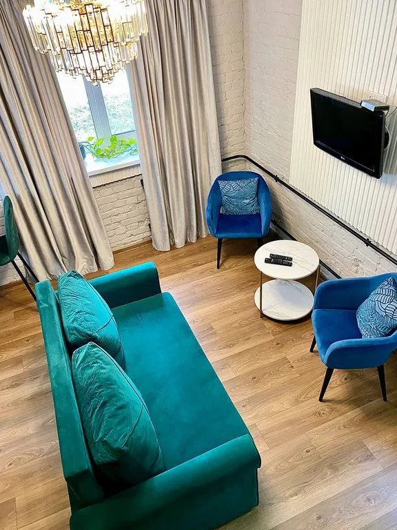 Квартира Квартира Дуплекс изумруд с отдельным входом и парковкой в историческом центре — Ярославль