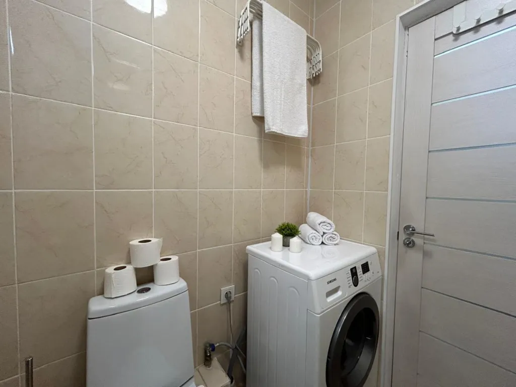 Студия Алма с прекрасным видом на город