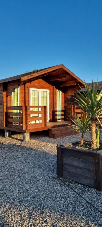 Семейный эко домик из дерева