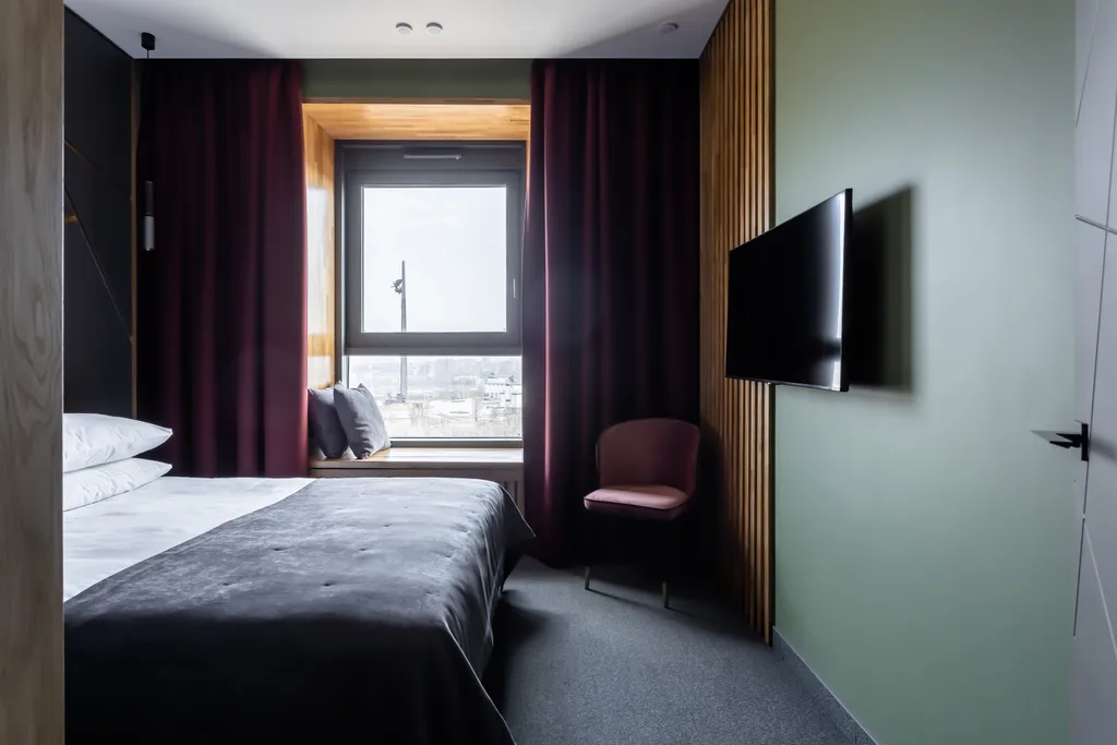 Квартира Квартира Семейный двухкомнатный  номер с потрясающим видом на Парк Победы — Москва