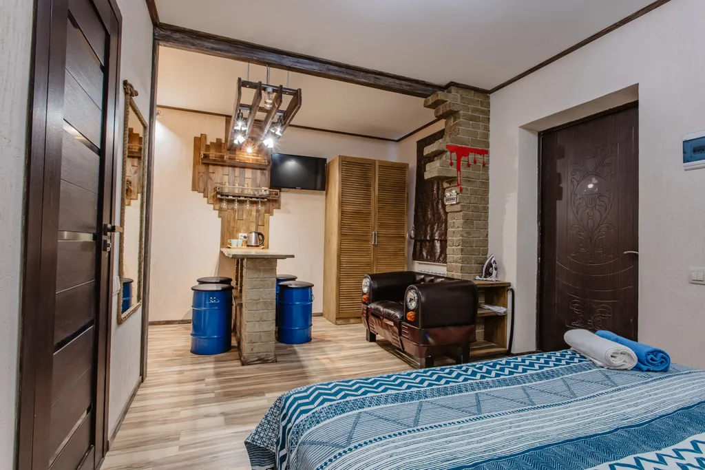 Студия # 1 с парковкой и мангалом