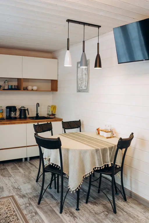 Уютный домик на берегу Ладожского озера с сауной и баней