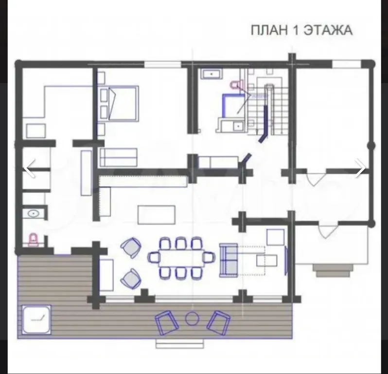 Коттедж Шале с бассейном и джакузи — Красная Поляна