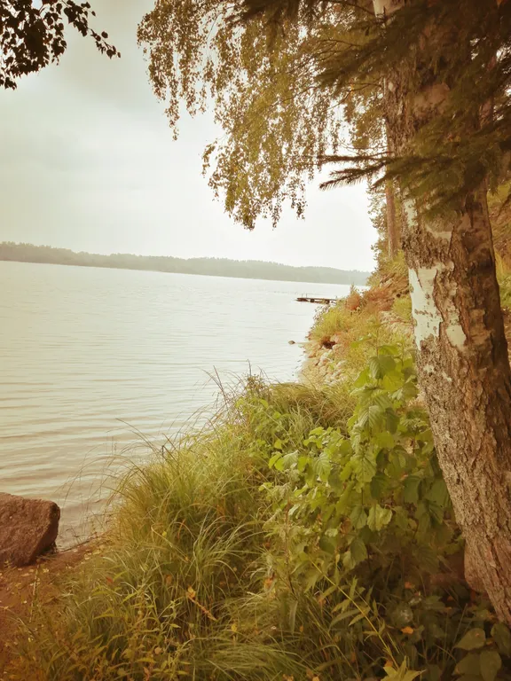 Домик для двоих у озера Хепоярви