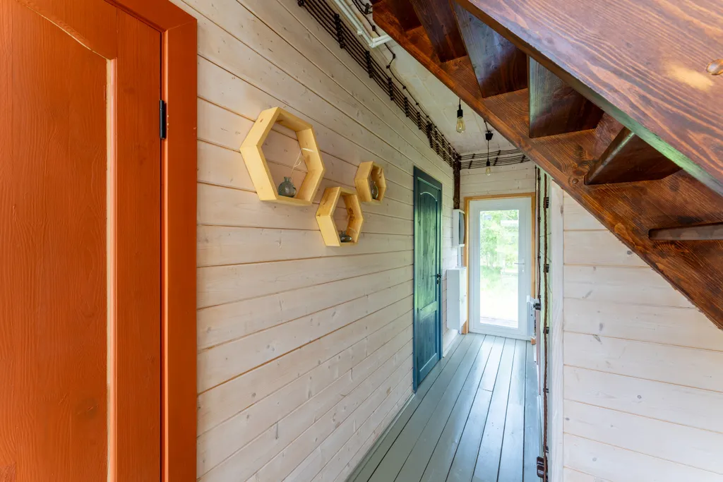 Коттедж Уютный треугольный дом с камином и чаном — Можайск