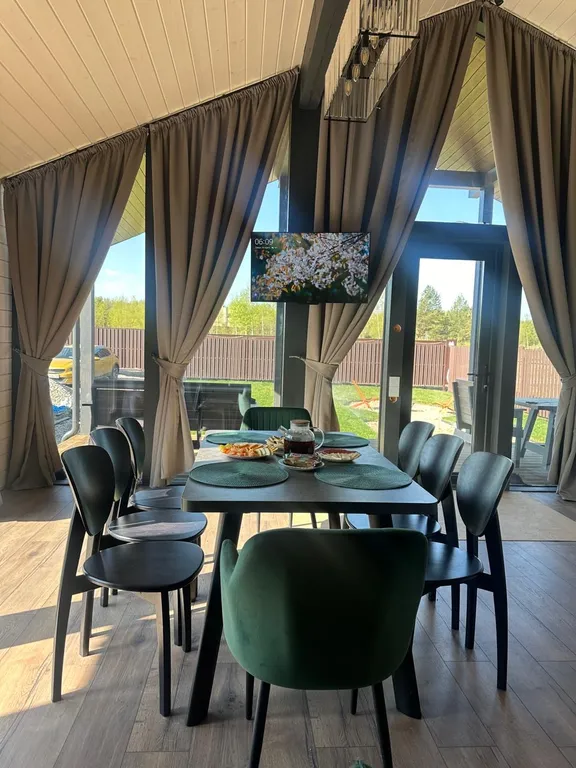 Дом с сауной и чаном