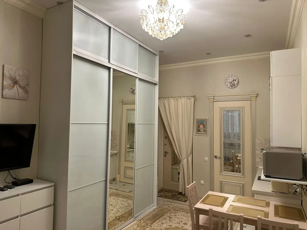 Квартира Квартира Студия с балконом и огромной кроватью — Нахабино