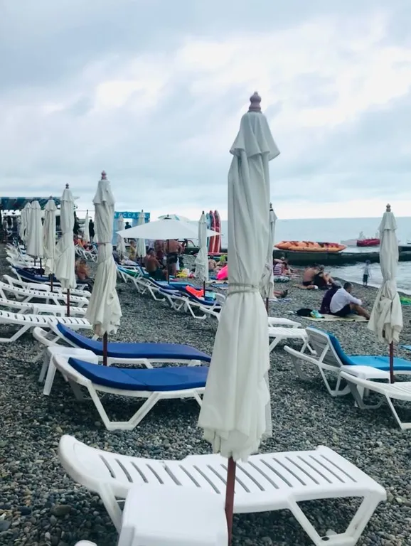 Квартира Квартира Студия в Шале Прибрежный с частичным видом на море — Адлер