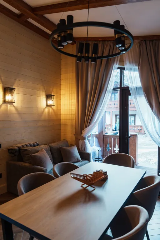 ШАЛЕ №8 (1-ЭТАЖ)  60м² до 6 мест