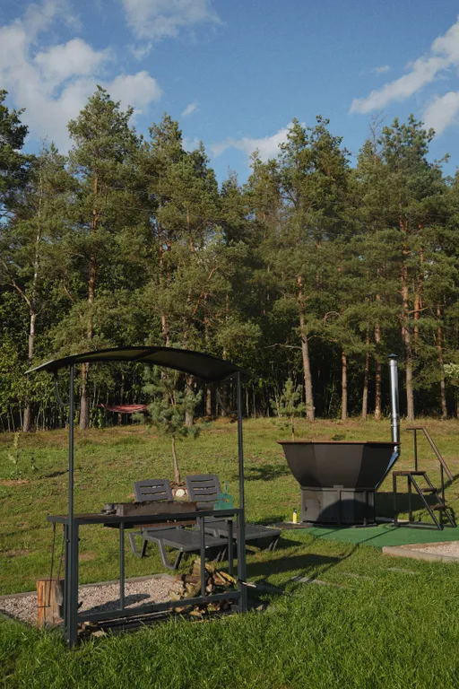 Новый финский дом Finn.Domm | 7км Гродно | Сауна | Чан | BBQ | Лес