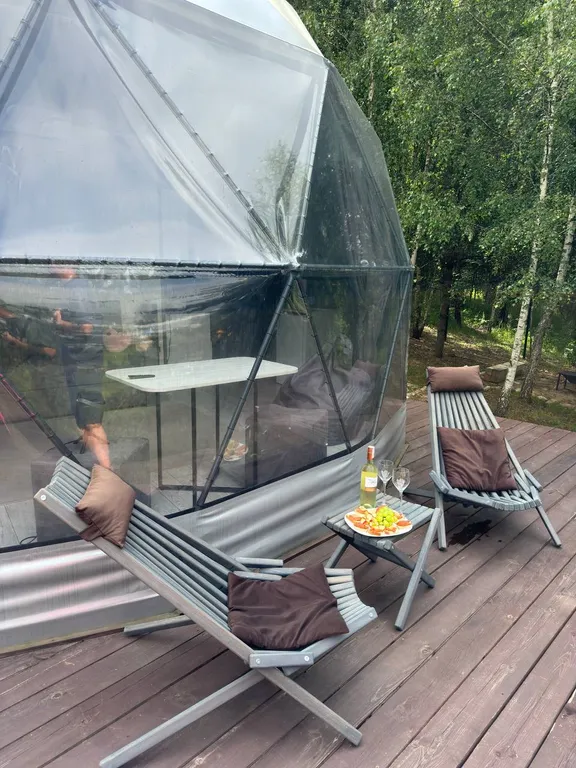 Уютный дом - сфера в 25 километрах от Минска