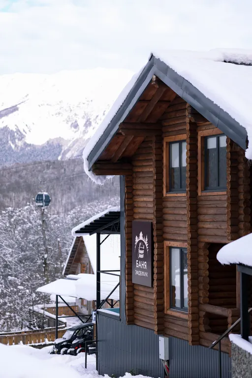 Коттедж 4-комнатный Дом — аренда посуточно в Роза Хутор