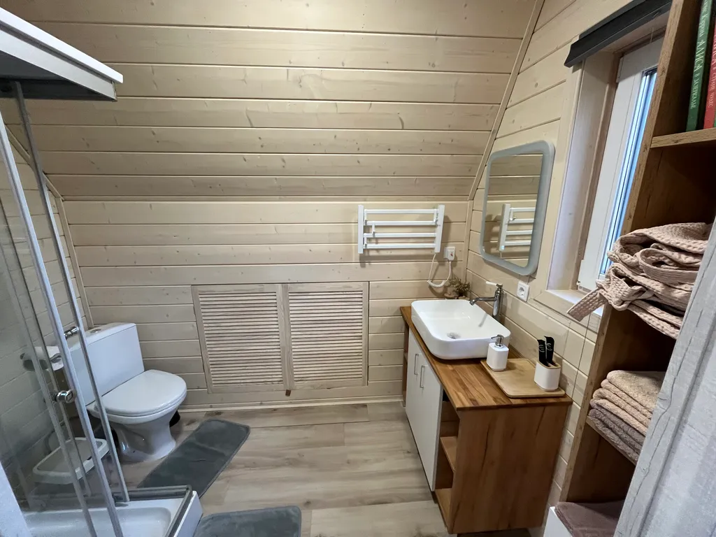 Дом 40m2 — чан, кухня, Wi-Fi