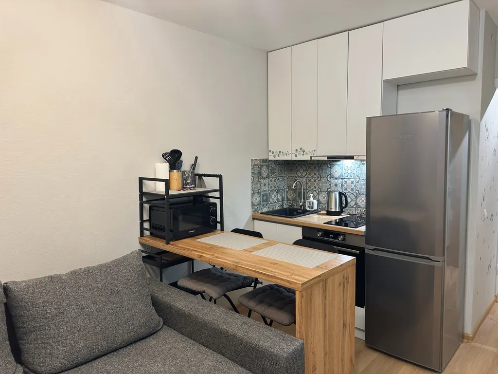 Квартира Квартира Уютная студия в ЖК Живи в Курортном — Песочный