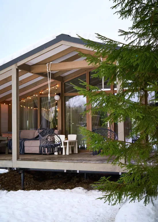 Коттедж Дом Кюльвия с панорамной баней — Тосно