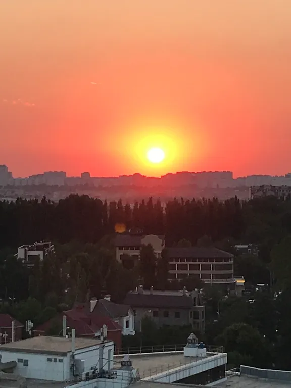 Квартира Уютная квартира в центре города с прекрасным видом на город — Краснодар