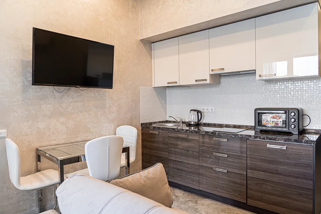 Апартамент с шикарным видом на горы и город