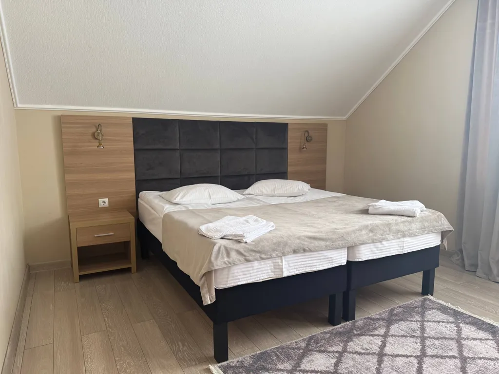 Квартира Стандартный двухместный номер с видом на горы — аренда посуточно в Терскол