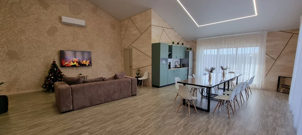 Уютный дом с термальным бассейном и баней