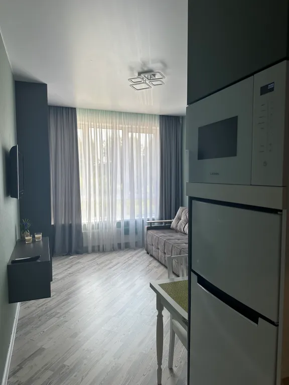 Уютная квартира студия Оливка