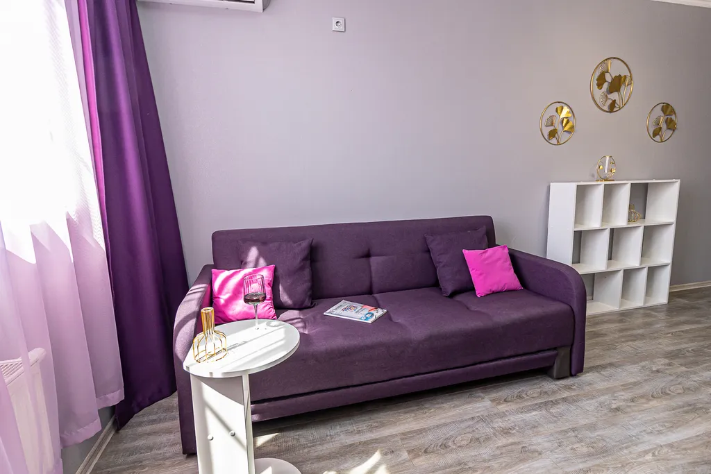 Квартира Квартира Фиолетовая квартирка — Краснодар