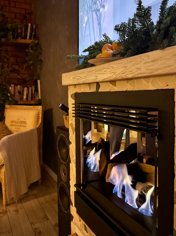 Видовая квартира c камином